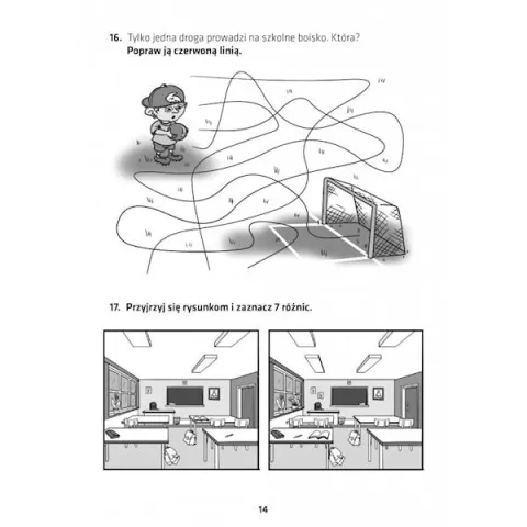 Kangurek Niko i zadania matematyczne kl. 1