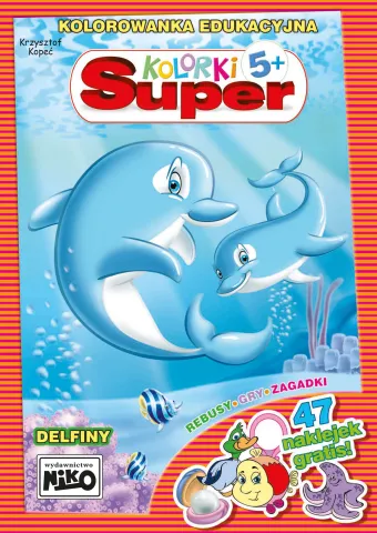 Super kolorki. Delfiny
