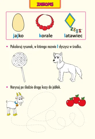 ZNIKOPIS. Literki