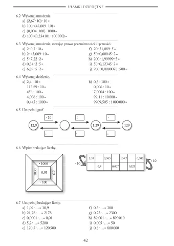 Zbiór zadań z matematyki dla uczniów klas IV–VI