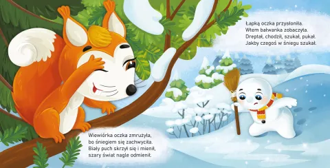 Bajeczki na święta. Bałwanek