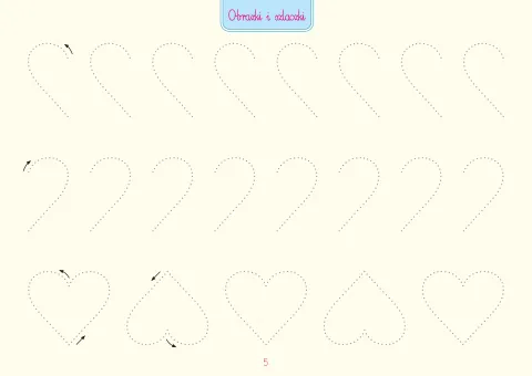 Mój ZNIKOPIS. Obrazki i szlaczki.