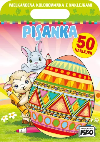 Wielkanocna kolorowanka. Pisanka